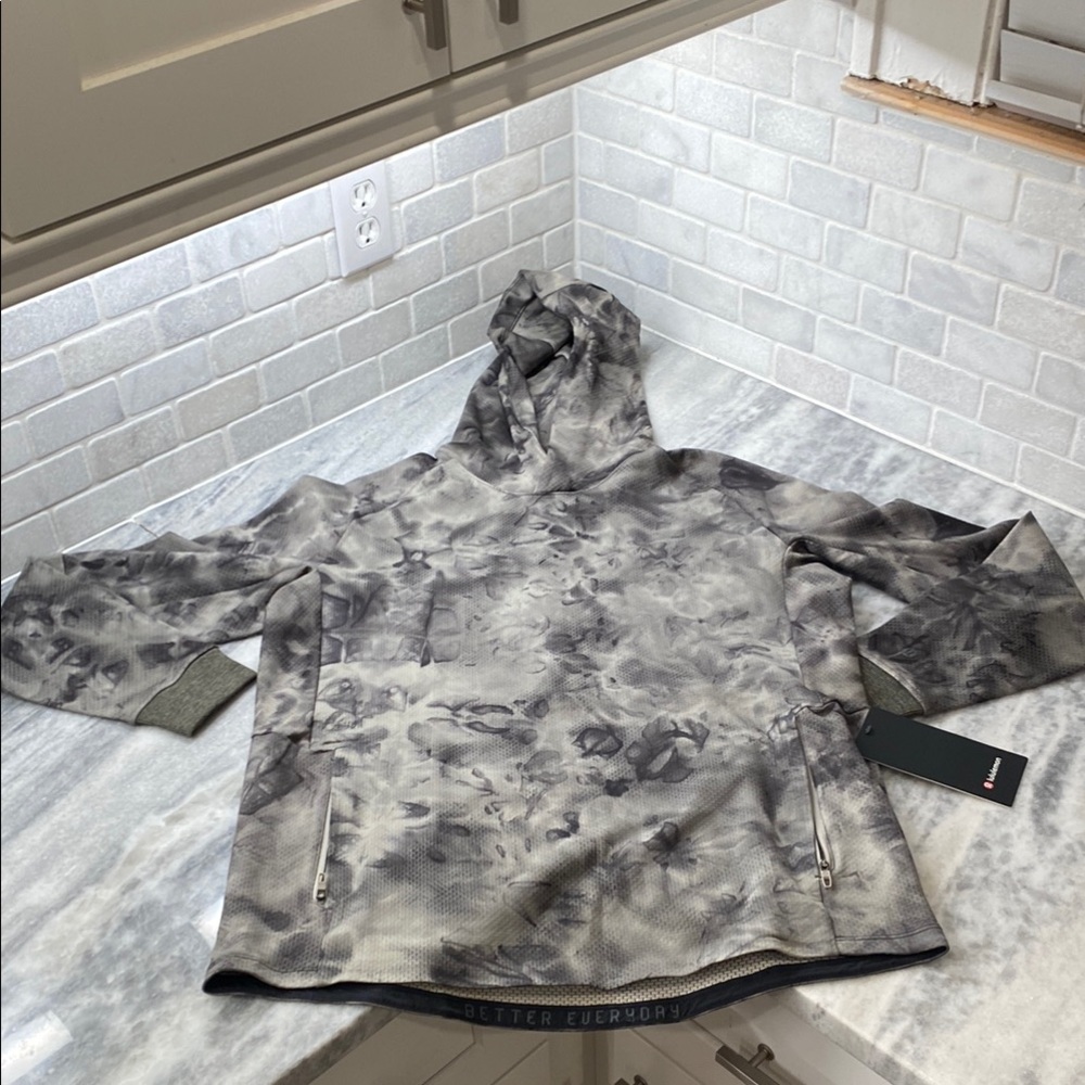 lululemon athletica Gray Hooded Sweatshirt